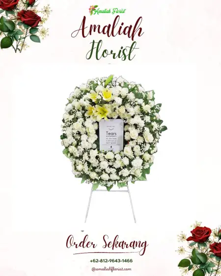 Krans Bunga Duka Demulih